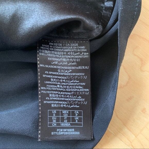 New Black Sequin Marciano Dress Size small - Picture 6 of 9